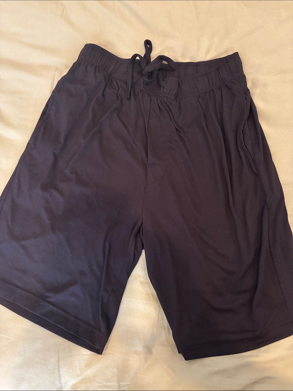 32 Degrees Black Athletic Drawstring Shorts